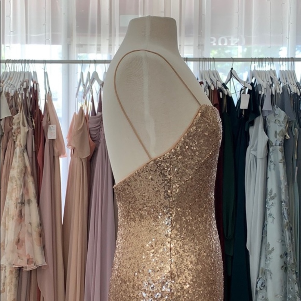 Watters 2305 Lucette Sequin Bridesmaid Dress - Picture 5 of 10
